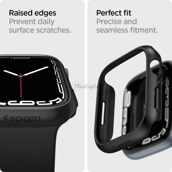 SPIGEN THIN FIT Apple WATCH 7 (45MM) NEGRU