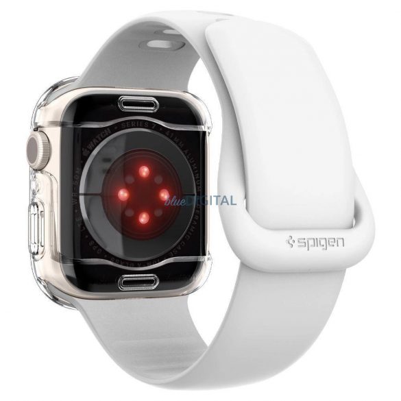 Husa Spigen Ultra Hybrid pentru Apple Watch 7 / 8 / 9 (41 mm) - transparenta