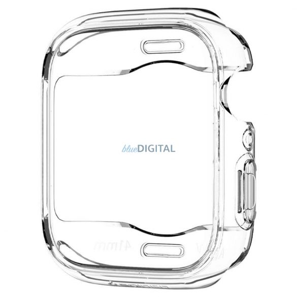 Husa Spigen Ultra Hybrid pentru Apple Watch 7 / 8 / 9 (41 mm) - transparenta