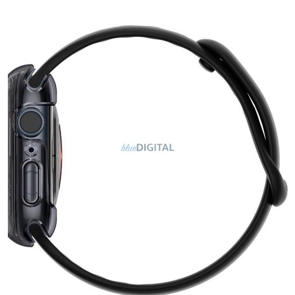 Husa Spigen Ultra Hybrid pentru Apple Watch 7 / 8 / 9 (41 mm) - gri transparent