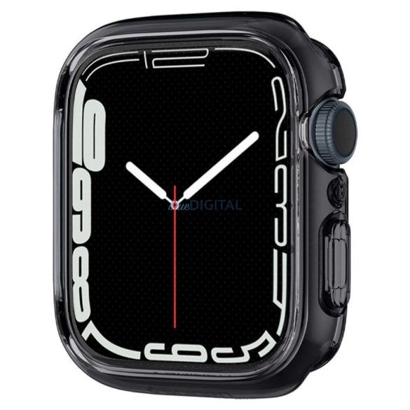 Husa Spigen Ultra Hybrid pentru Apple Watch 7 / 8 / 9 (41 mm) - gri transparent