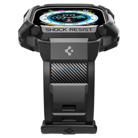 SPIGEN ROBUST blindată "PRO" APPLE WATCH ULTRA (49 MM) NEGRU