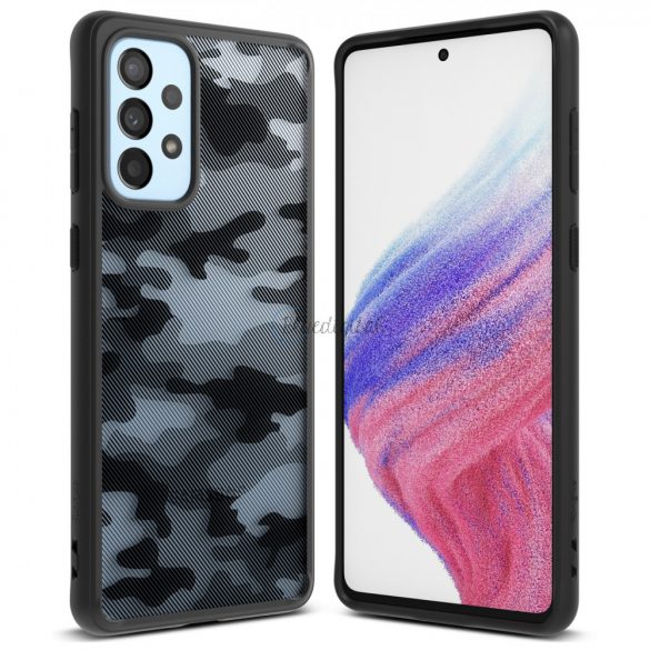 Husa Ringke Fusion Matte din tpu cu rama pentru samsung galaxy a73 neagra