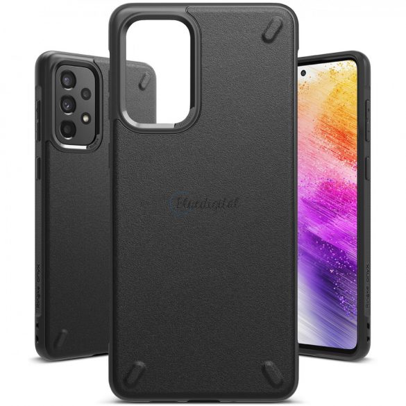 Husa Ringke Onyx Durabila TPU pentru Samsung Galaxy A73 neagra