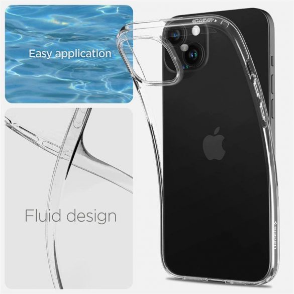 Spigen Crystal Flex, limpede ca cristal - iPhone 15 Plus