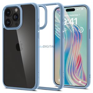 Spigen Crystal Hybrid, bleumarin - iPhone 15 Plus