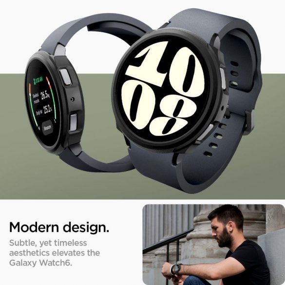 Spigen LIQUID AIR Samsung GALAXY Watch 6 (44MM) NEGRU MATE