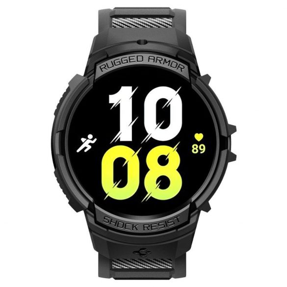 SPIGEN RUGGED ARMOUR „PRO” GALAXY WATCH 6 (40 MM) NEGRU MAT