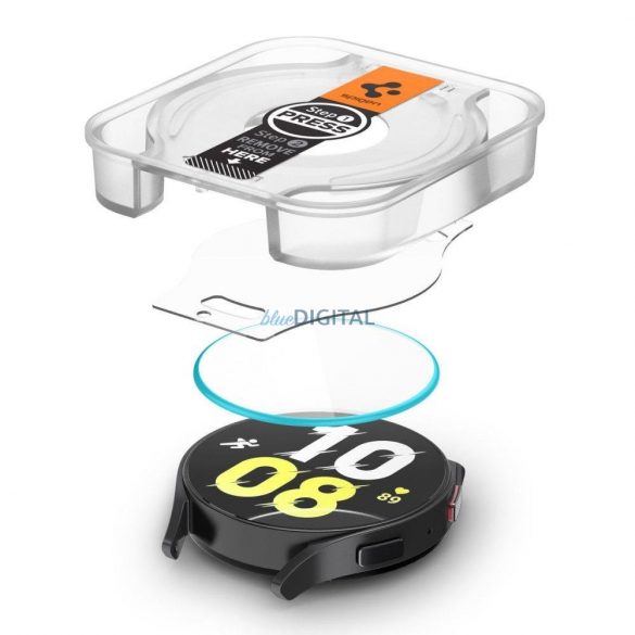 GLAS TEMPERAT Spigen GLAS.TR "EZ-FIT" 2-PACK GALAXY Watch 6 (44 MM) CLEAR