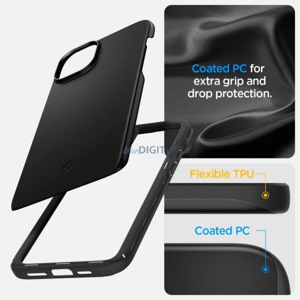 SPIGEN THIN FIT IPHONE 15 PLUS NEGRU