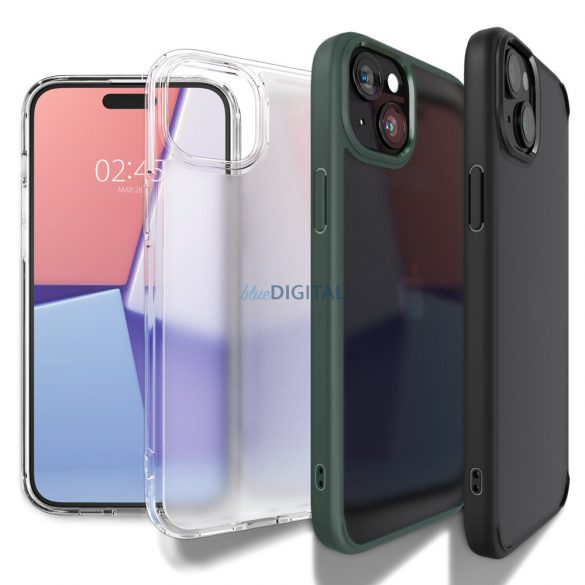 Husa Spigen Ultra Hybrid pentru iPhone 15 Plus - transparenta