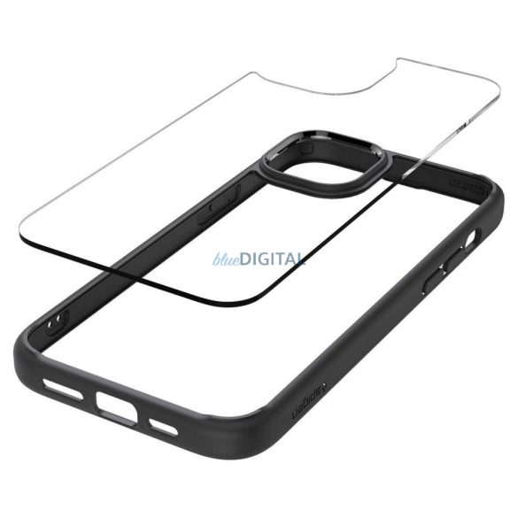 SPIGEN ULTRA HIBRID IPHONE 15 PLUS NEGRU MAT