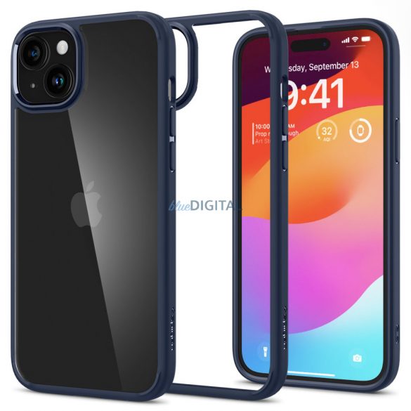 Spigen Ultra Hybrid, bleumarin - iPhone 15 Plus