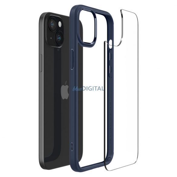 Spigen Ultra Hybrid, bleumarin - iPhone 15 Plus