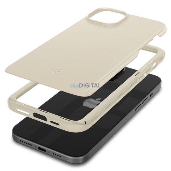 Husa Spigen Thin Fit pentru iPhone 15 - bej