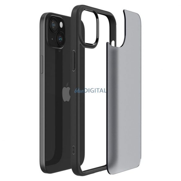 SPIGEN ULTRA HIBRID IPHONE 15 FROST BLACK