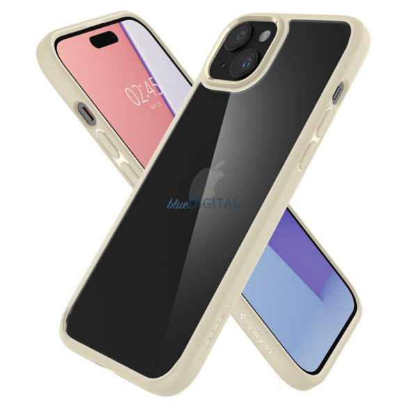 Husa Spigen Ultra Hybrid pentru iPhone 15 - bej