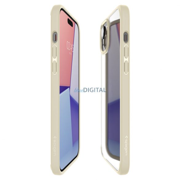 Husa Spigen Ultra Hybrid pentru iPhone 15 - bej