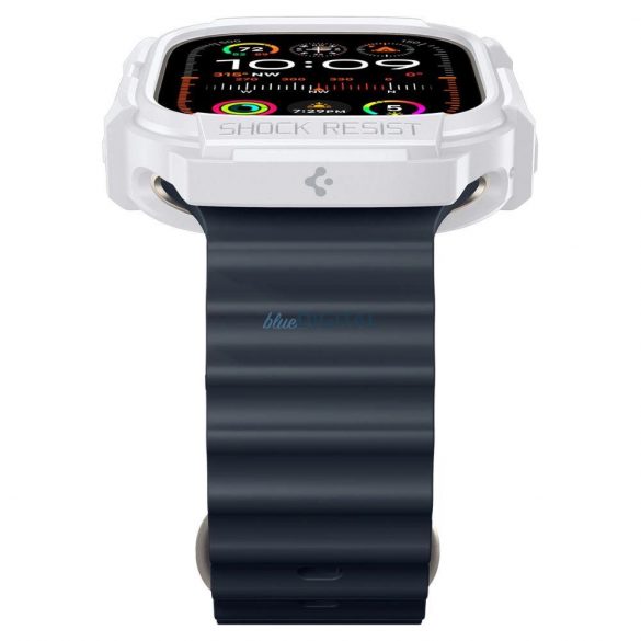 Etui Spigen Rugged Armor pe Apple Watch Ultra 1 / 2 (49 mm) - białe