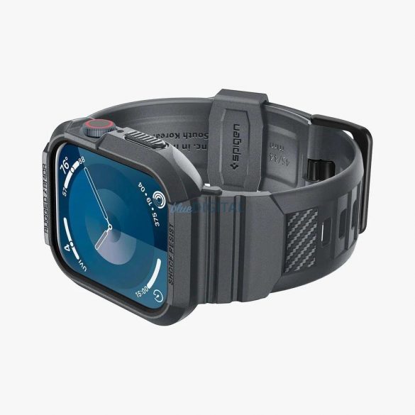 Husă Spigen Rugged Armor Pro pentru Apple Watch 4 / 5 / 6 / 7 / 8 / 9 / SE (44 / 45 mm) - Gri închis