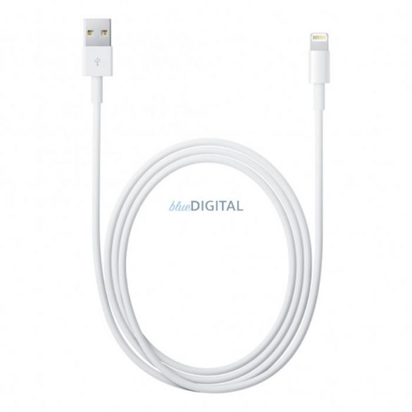 Cablu Apple USB-A - Lightning 2m biały (MD819)