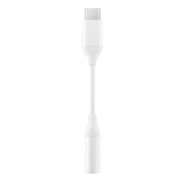 Adaptor pentru căști Samsung Mini mufă de 3,5 mm (femă) - USB tip C (mascul) Alb (EE-UC10JUWEGWW)