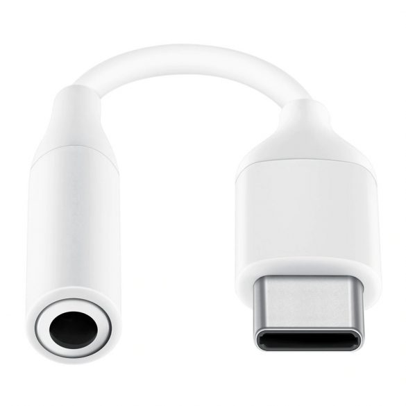 Adaptor pentru căști Samsung Mini mufă de 3,5 mm (femă) - USB tip C (mascul) Alb (EE-UC10JUWEGWW)