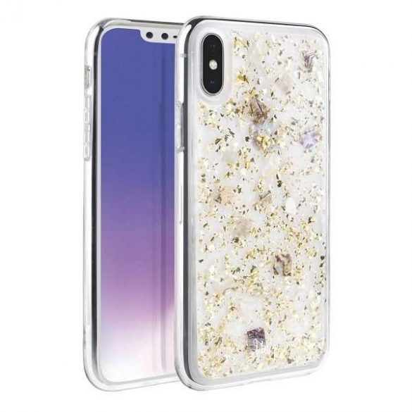 Husa de protectie UNIQ Lumence Clear iPhone XS Max aurie