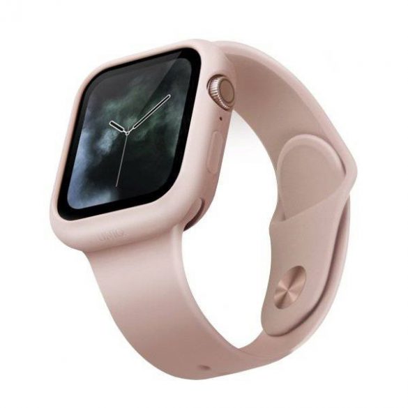 UNIQ Lino Apple Watch Series 5/4 44MMHusăde protecție roz pentru ceas