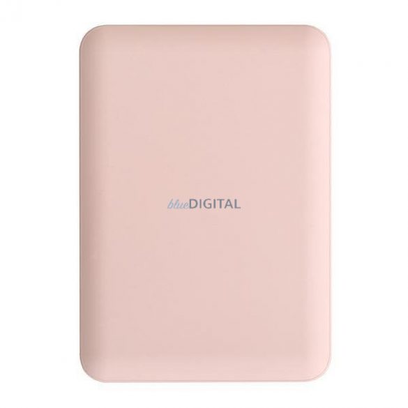 Uniq Powerbank Fuele mini 8000mAh USB-C 18W PD Încărcare rapidă roz/roz