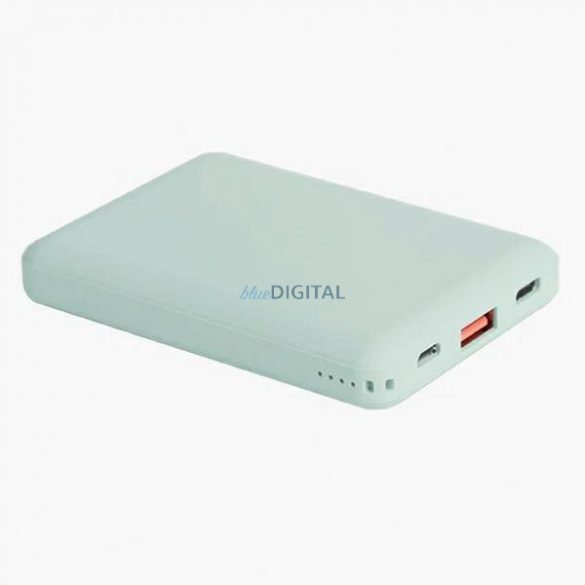 Uniq Powerbank Fuele mini 8000mAh USB-C 18W PD Încărcare rapidă verde/verde