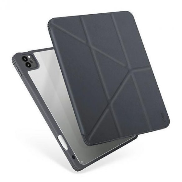 UNIQ Husă Moven iPad Pro 11" (2021/2020) Antimicrobial gri/charcoal grey