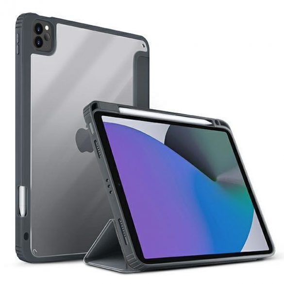 UNIQ Husă Moven iPad Pro 11" (2021/2020) Antimicrobial gri/charcoal grey