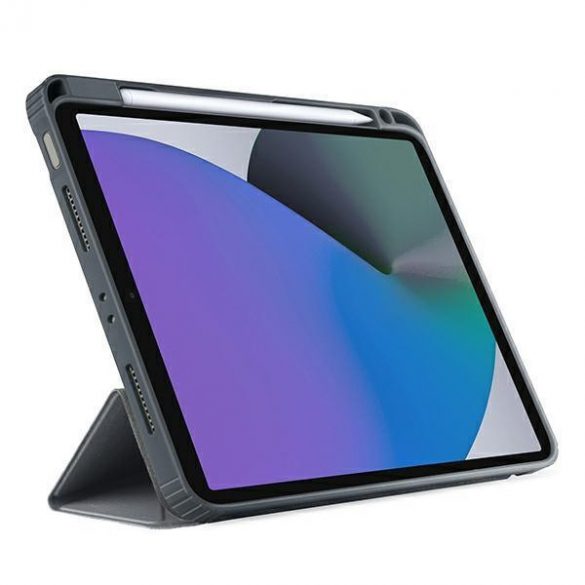 UNIQ etui Moven iPad Pro 12,9" (2021) Antimicrobian szary/gri cărbune