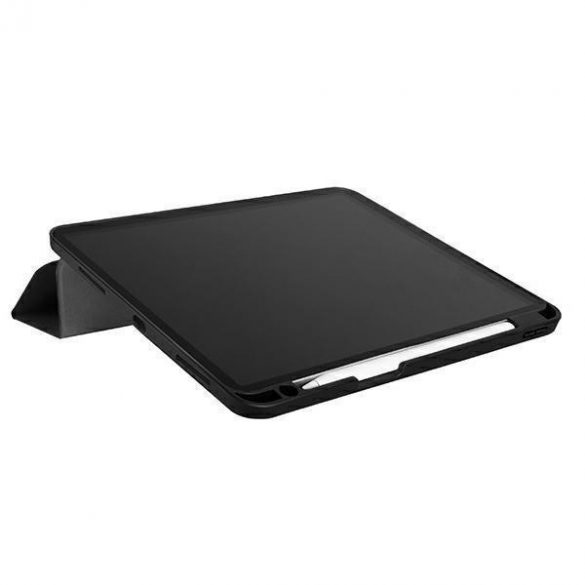 UNIQ etui Transforma iPad Pro 12,9" (2021) Antimicrobian czarny/ebony black