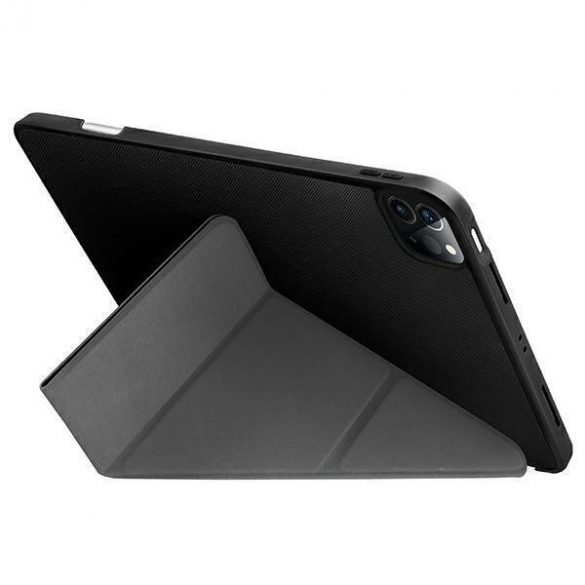 UNIQ etui Transforma iPad Pro 12,9" (2021) Antimicrobian czarny/ebony black