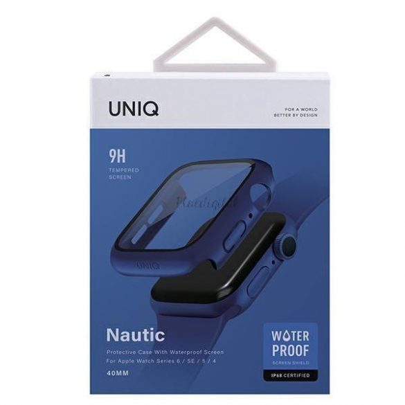 UNIQ etui Nautic Apple Watch Series 4/5/6/SE 40mm niebieski/albastru