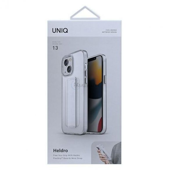 UNIQ este Heldro iPhone 13 6.1" przezroczysty/clear