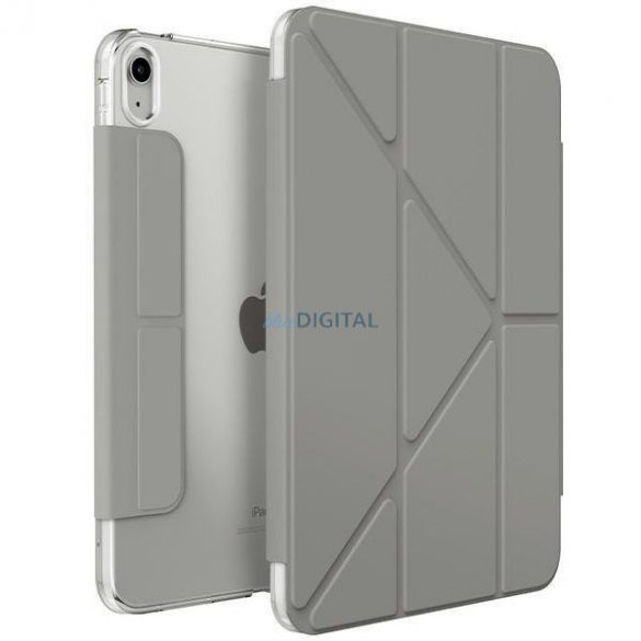 Uniq husă Camden iPad 10 gen. (2022) gri/gri fosil Antimicrobial