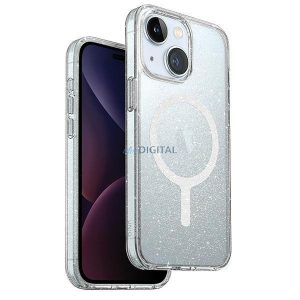 Husă Uniq LifePro Xtreme iPhone 15 de 6,1 inchi Magclick Charging transparent/tisel lucent