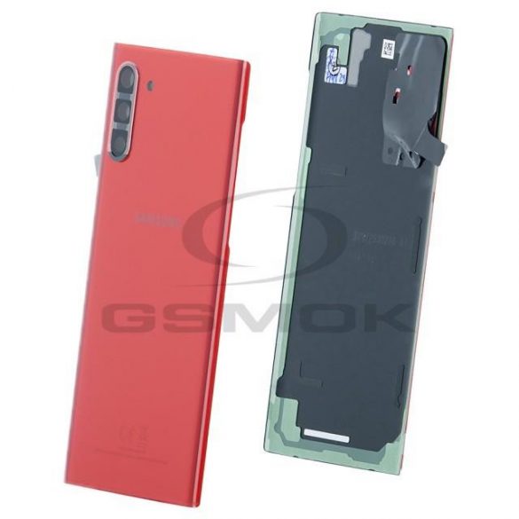 CAPAC BATERIE CARCASA SAMSUNG N970 GALAXY NOTE 10 RED GH82-20528E PACHET DE SERVICII ORIGINAL