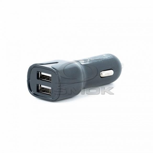 ÎNCĂRCĂTOR AUTO MAXLIFE 2.4A 2XUSB + CABLU MICRO USB ÎNCĂRCARE RAPIDĂ NEGRU