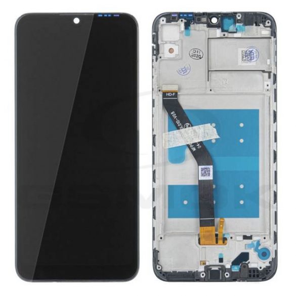 LCD + TOUCH PAD COMPLET HUAWEI Y6S NEGRU CU CADRU FĂRĂ LOGO