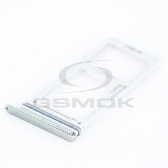 SUPORT CARD SIM SI CARD DE MEMORIE SAMSUNG G970 GALAXY S10E PRISM WHITE GH98-43759B [ORIGINAL]