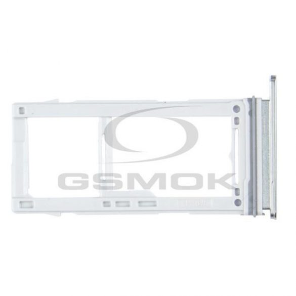 SUPORT CARD SIM SI CARD DE MEMORIE SAMSUNG G970 GALAXY S10E PRISM WHITE GH98-43759B [ORIGINAL]