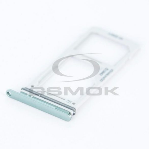 SUPORT CARD SIM SI CARD DE MEMORIE SAMSUNG G975 GALAXY S10 PLUS PRISM GREEN GH98-43724E [ORIGINAL]