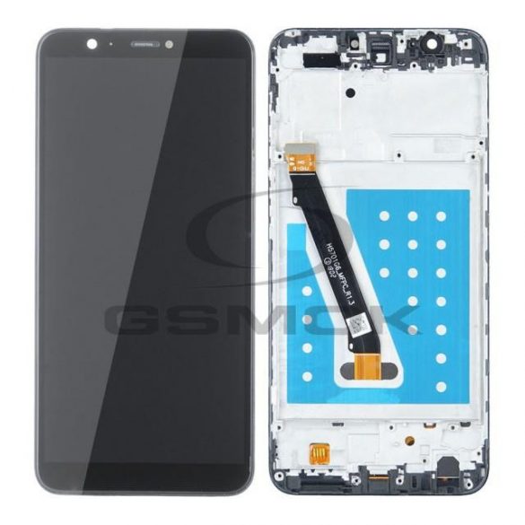 LCD + TOUCH PAD COMPLET HUAWEI P SMART FIG-L31 FIG-LX1 FIG-LX2 FIG-LX3 FIG-LA1 NEGRU CU CADRU FĂRĂ LOGO