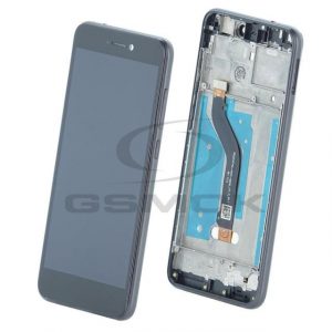 LCD + TOUCH PAD COMPLET HUAWEI P8 LITE 2017 / P9 LITE 2017 PRA-LA1, PRA-LX2, PRA-LX1, PRA-LX3 NEGRU CU CADRU FĂRĂ LOGO