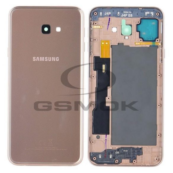 CARCASA CAPAC BATERIE SAMSUNG J415 GALAXY J4 PLUS 2018 GOLD GH82-18152B PACHET DE SERVICII ORIGINAL