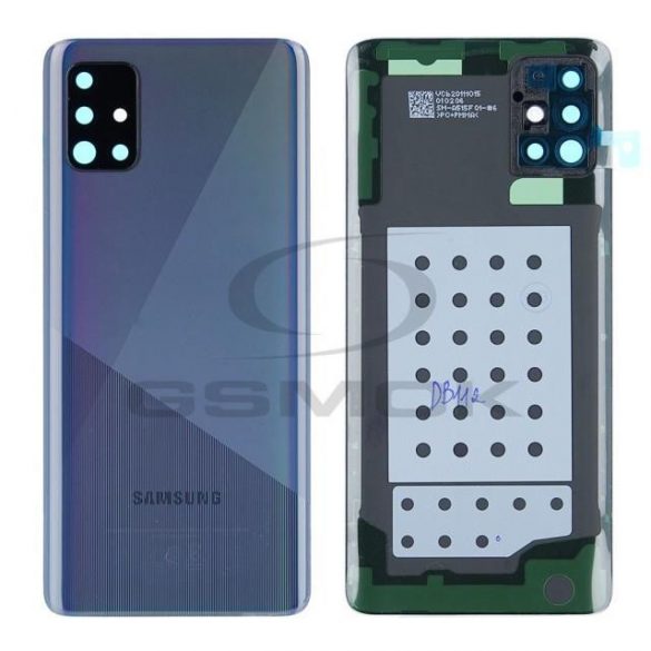 CAPAC BATERIE CARCASA SAMSUNG A515 GALAXY A51 NEGRU GH82-21653B PACHET DE SERVICII ORIGINAL